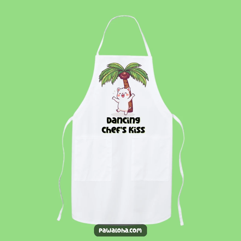 Funny Kawaii Dance Animal Apron: Cook Up a Storm with Happy Feet