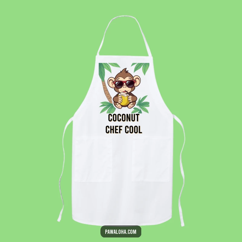 Funny Monkey Apron: Cook Up Tropical Fun in the Kitchen