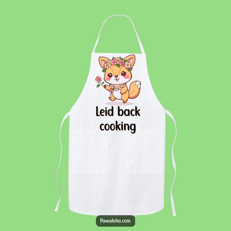 Funny Hopping Animal Lei Apron - Kitchen Enthusiasm & Gift