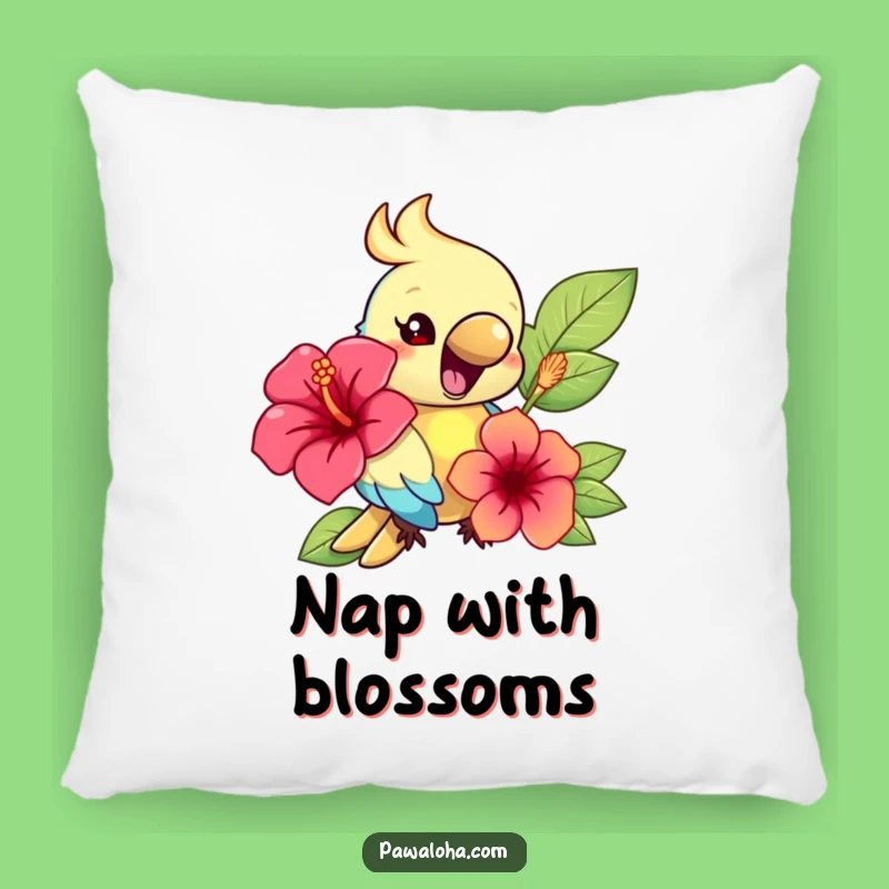 Funny Parrot Cuddle Pillow: Cozy Comfort with a Tropical Friend, Your Soft Funny Gift