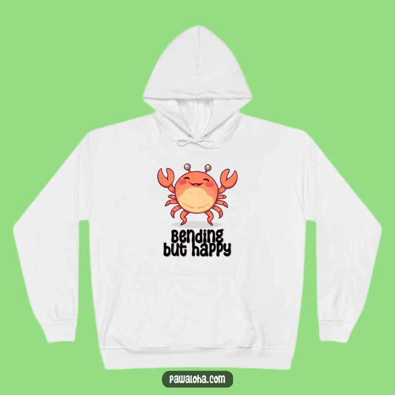 Funny Crab Limbo Hoodie: Cozy Comfort for Beach Party Vibes