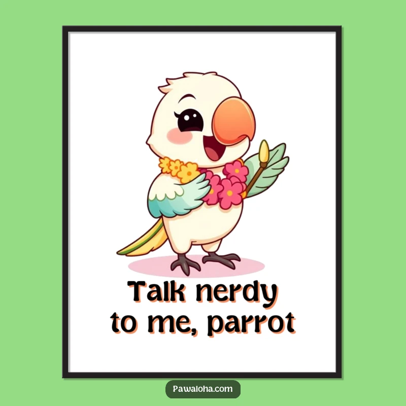 Free Printable Parrot Art - Fun Downloadable Wall Art for Tropical Decor