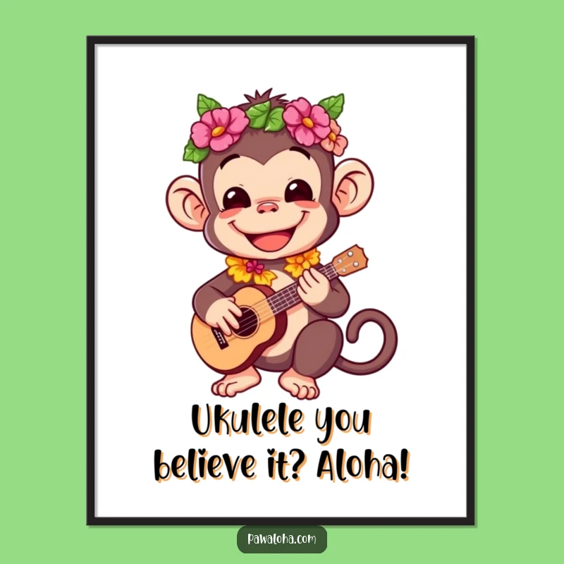 Free Printable Wall Art: Groovy Monkey, Funny Downloadable Decor for Your Space!