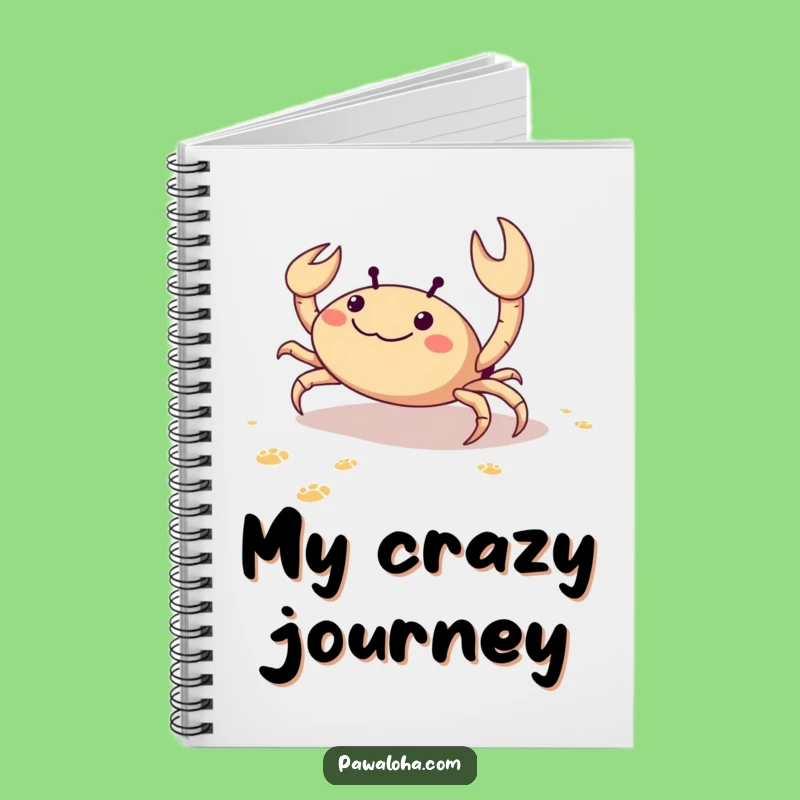 Funny Crab Notebook: Overthinking Your Beach Notes with This Hilarious Journal