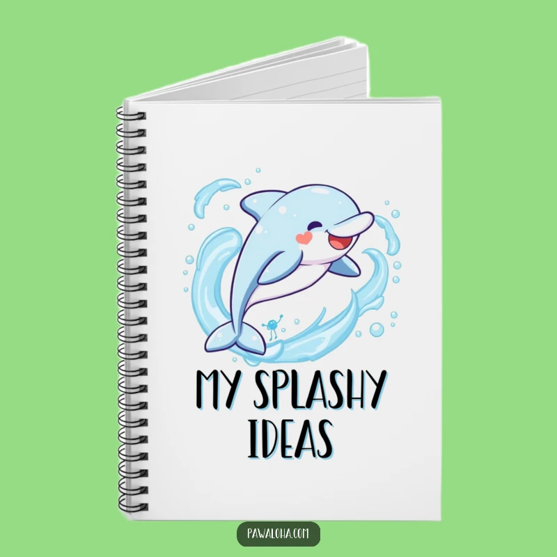 Funny Kawaii Dolphin Notebook: Jot Your Joy, Perfect Journal Gift