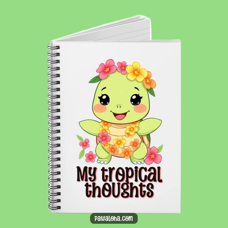 Funny Turtle Notebook, Perfect for Jotting Down Happy Thoughts