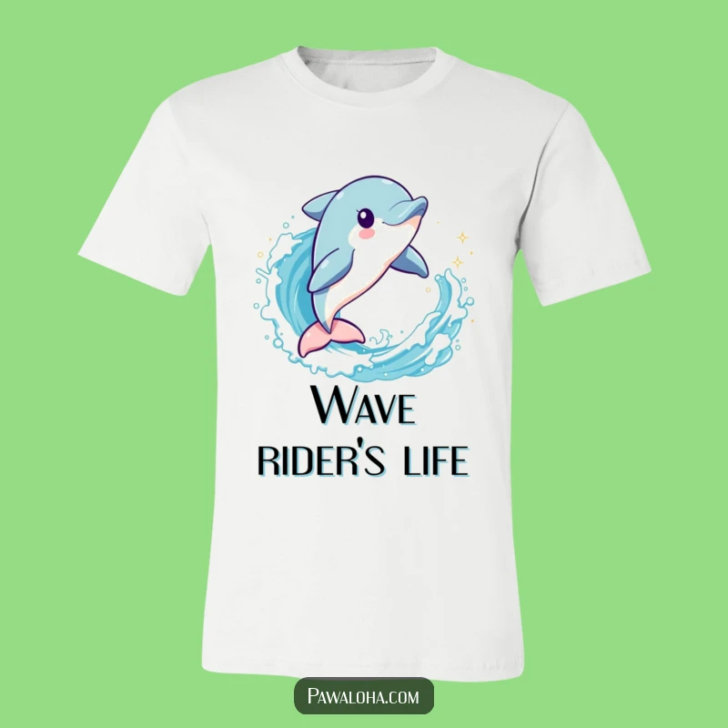 Funny Dolphin Wave Jumper T-Shirt: Show Off Your Aquatic Spirit