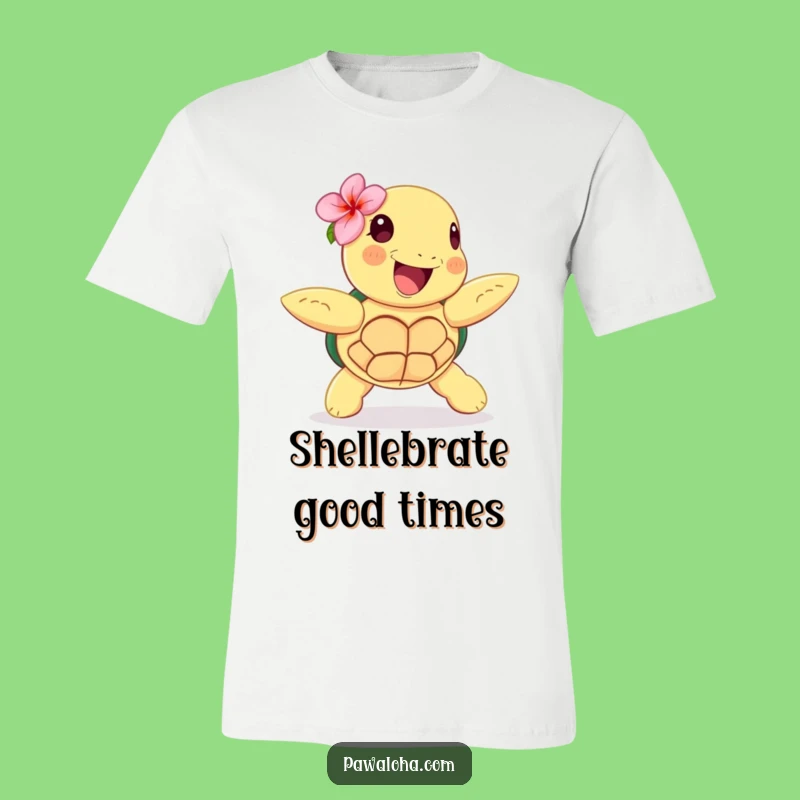 Funny Hula Turtle T-Shirt: Happy Dancer, Tropical Fun, Comfy Funny Gift!