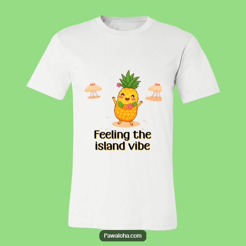 Funny Pineapple Hula Dancer T-Shirt - Hilarious Tropical Vacation Gift!
