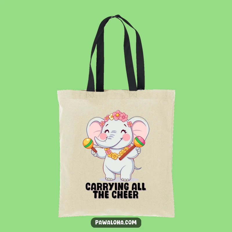 Funny Elephant Tote Bag: Carry the Party, A Hilarious Gift