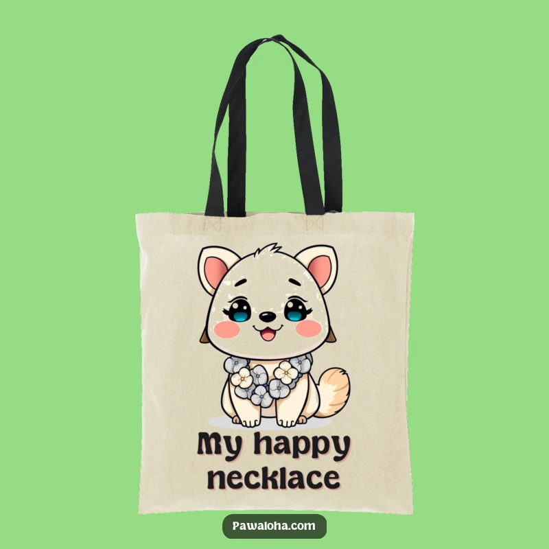 Funny Kawaii Aloha Animal Tote Bag: Carry Happiness with Island Flair